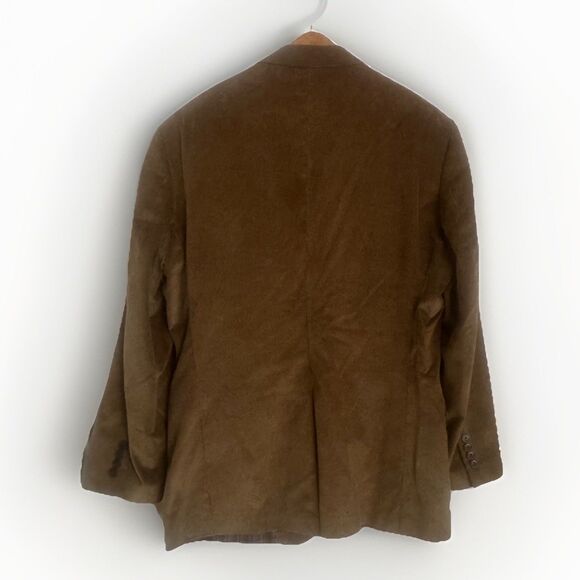 Saddlebred Corduroy Blazer Brown 2 Button Jacket Sport Coat Mens Size 44R - Picture 4 of 14